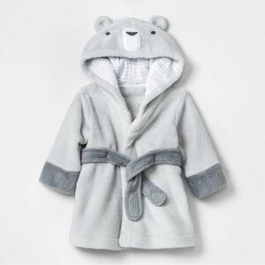 Cloud Island Bear Hooded Towel/Robe